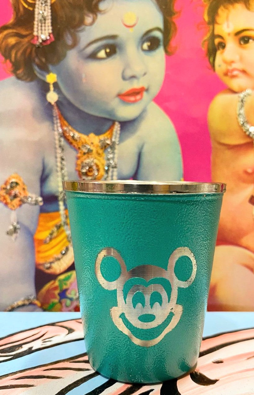 Jingle mickey baby stainless steel cup