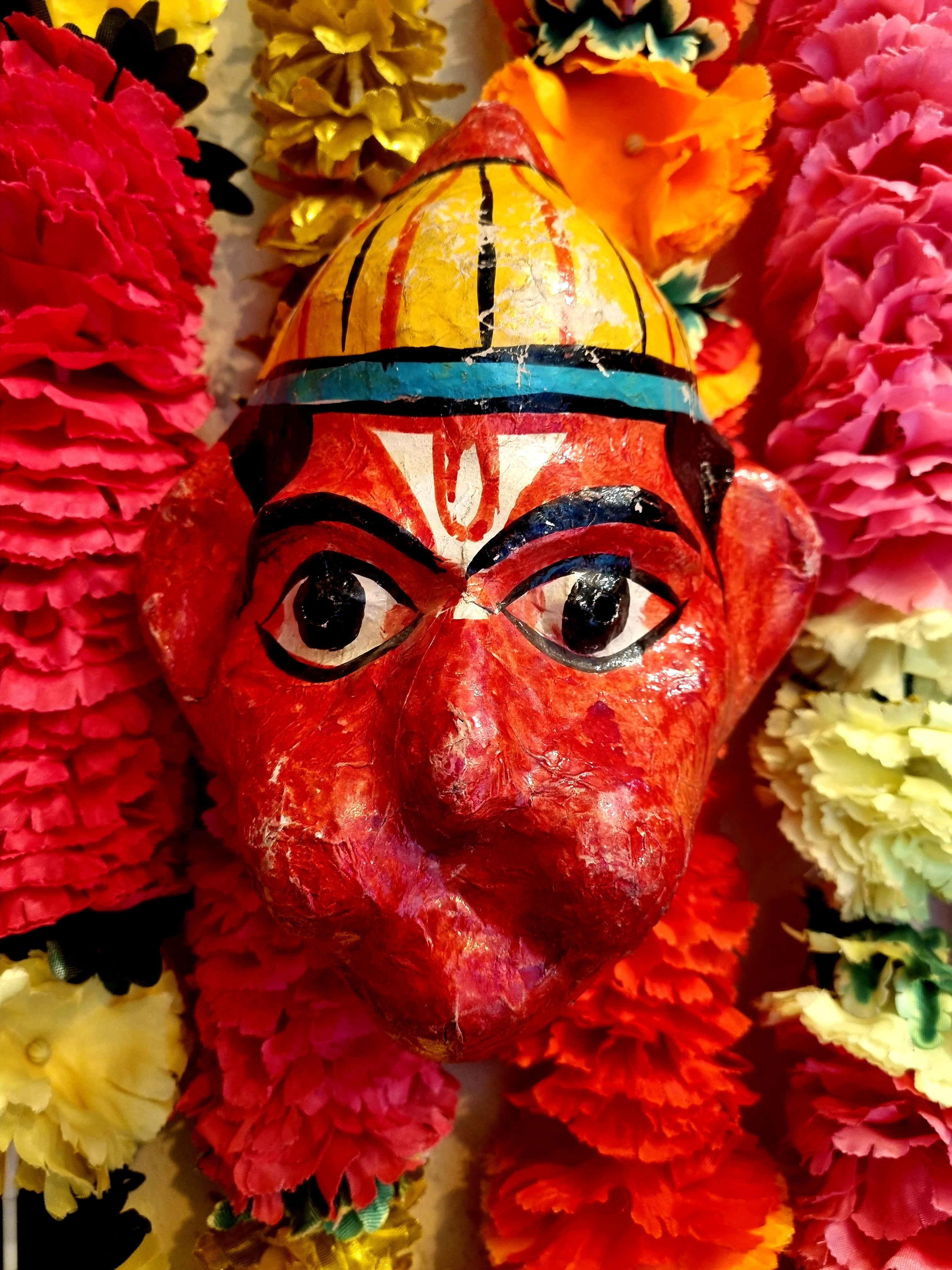 Indian paper mache masks