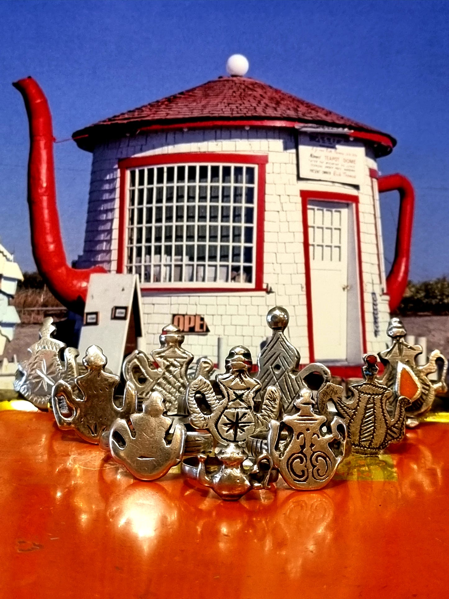 Antique Berber teapot rings