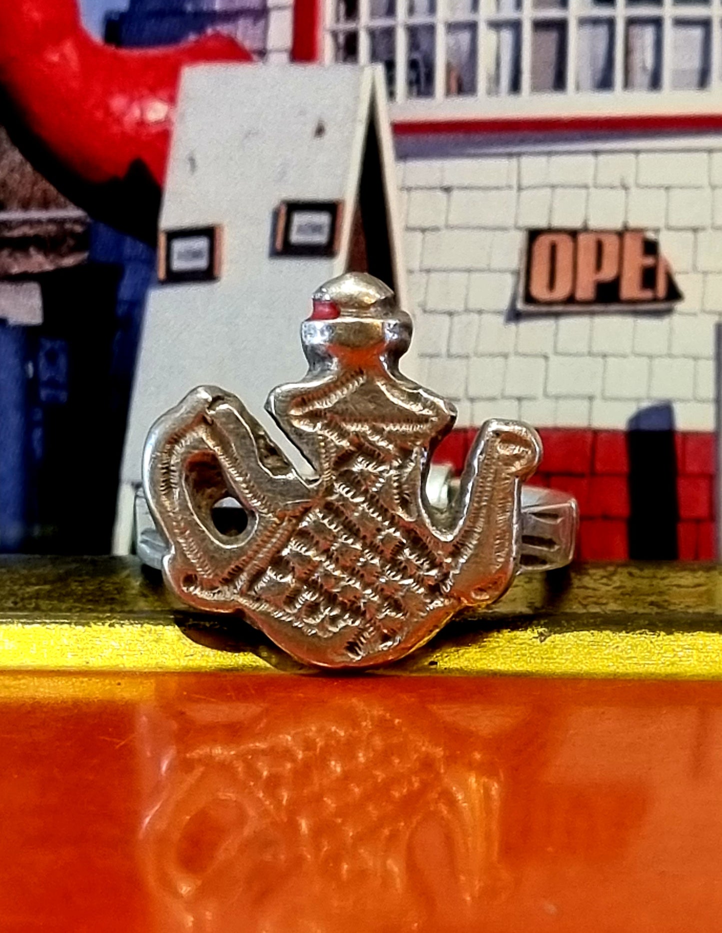 Antique Berber teapot rings