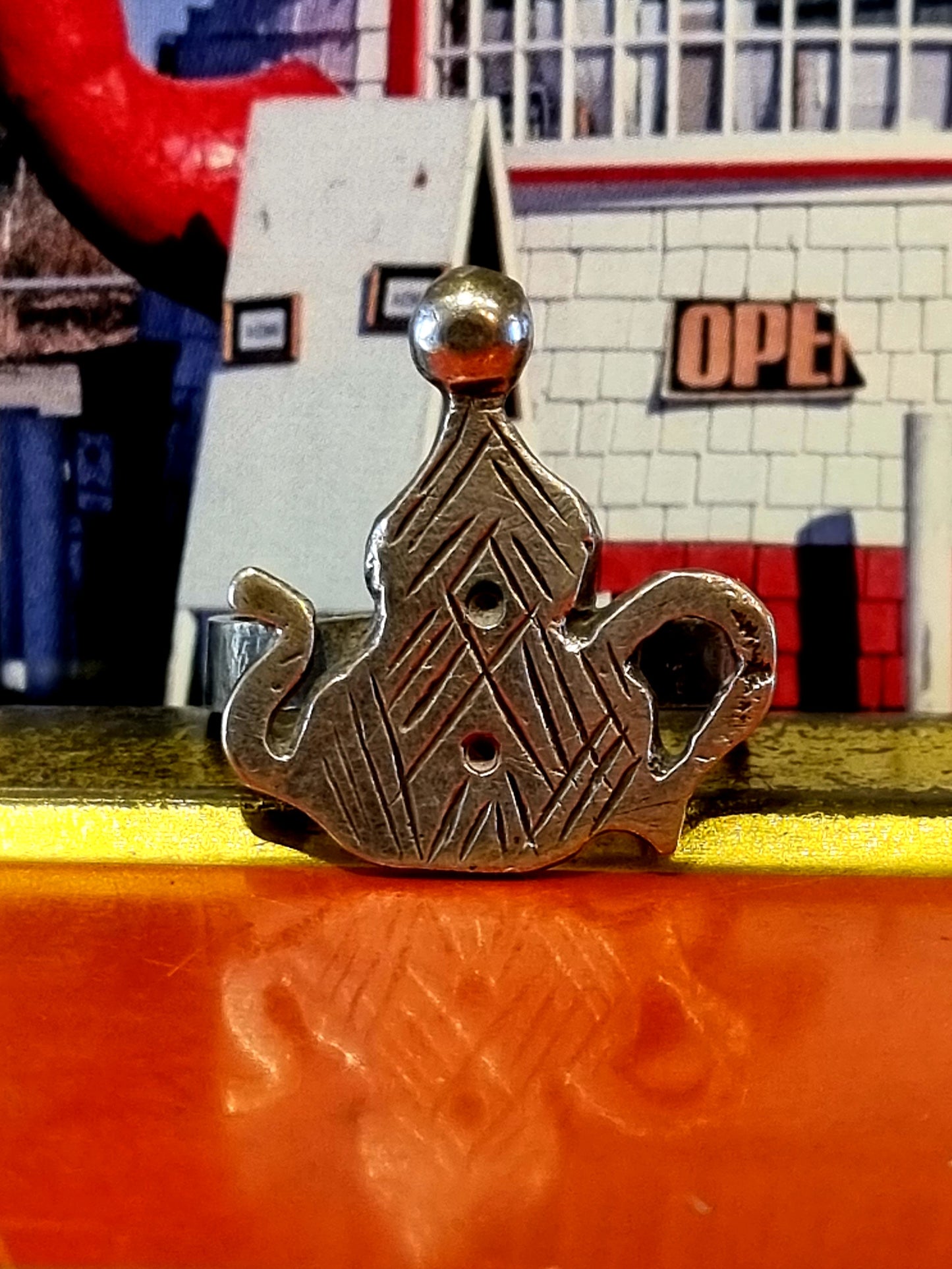 Antique Berber teapot rings
