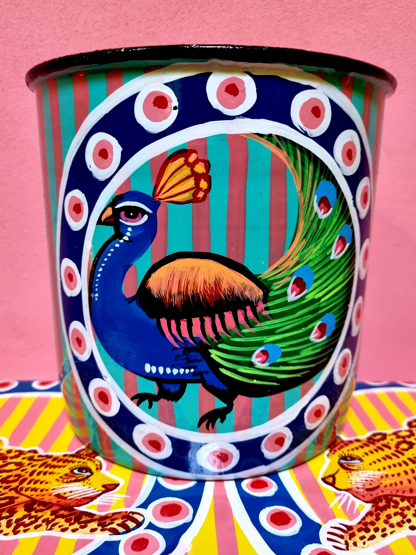 Truck art pot