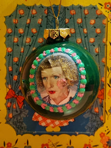 Grayson Perry glass baubles