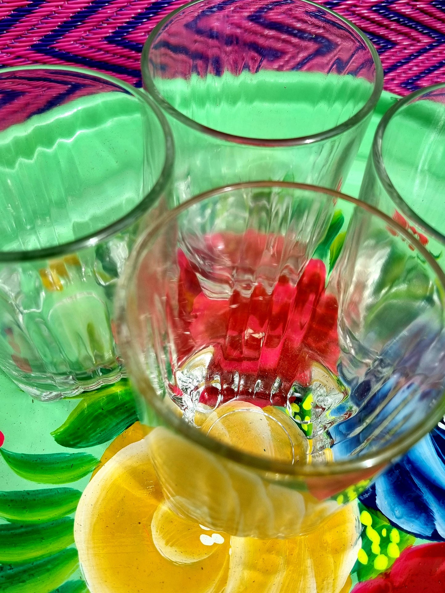 Recycled indian deco tumbler