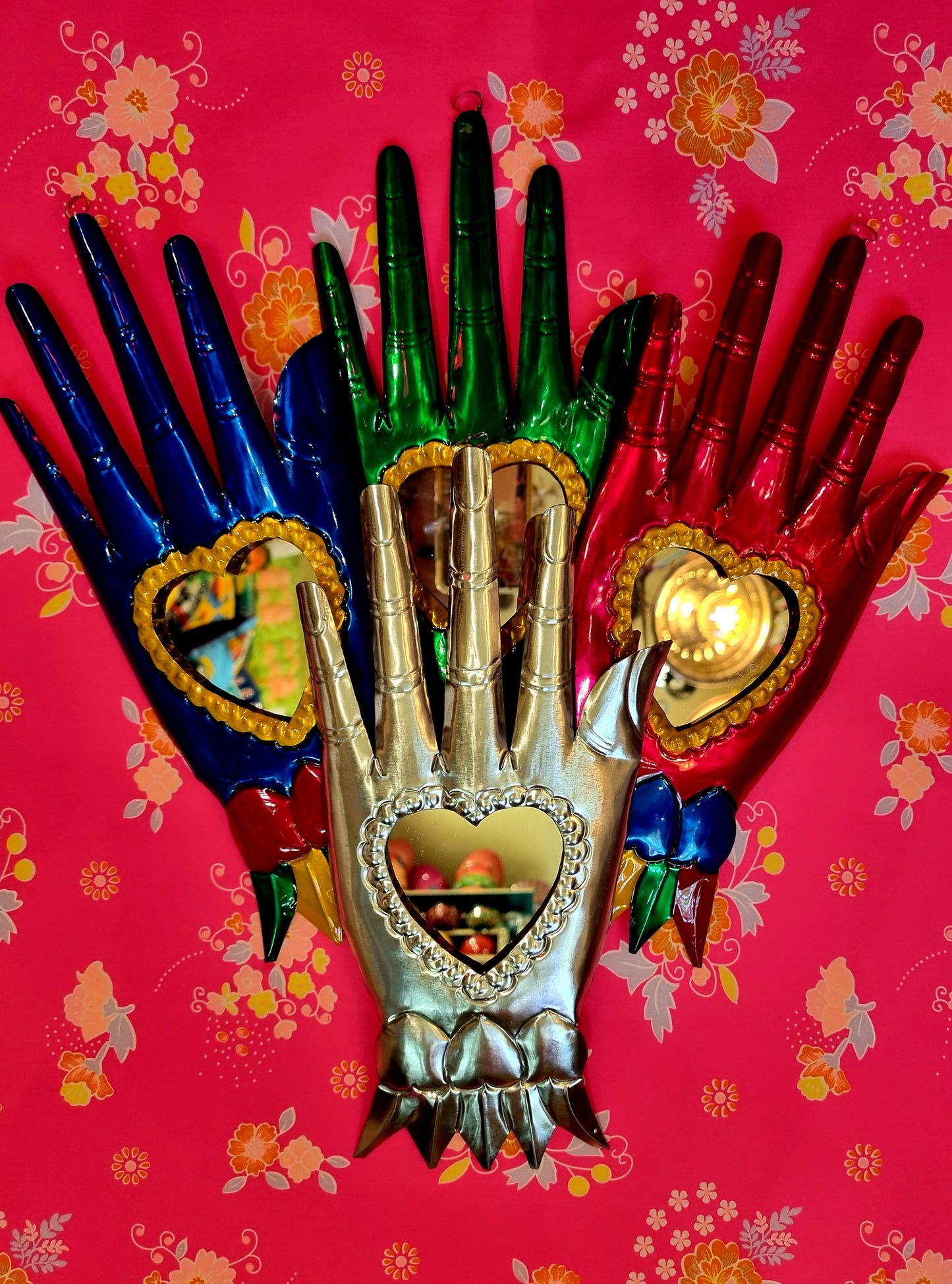 Mexican hand mirrors