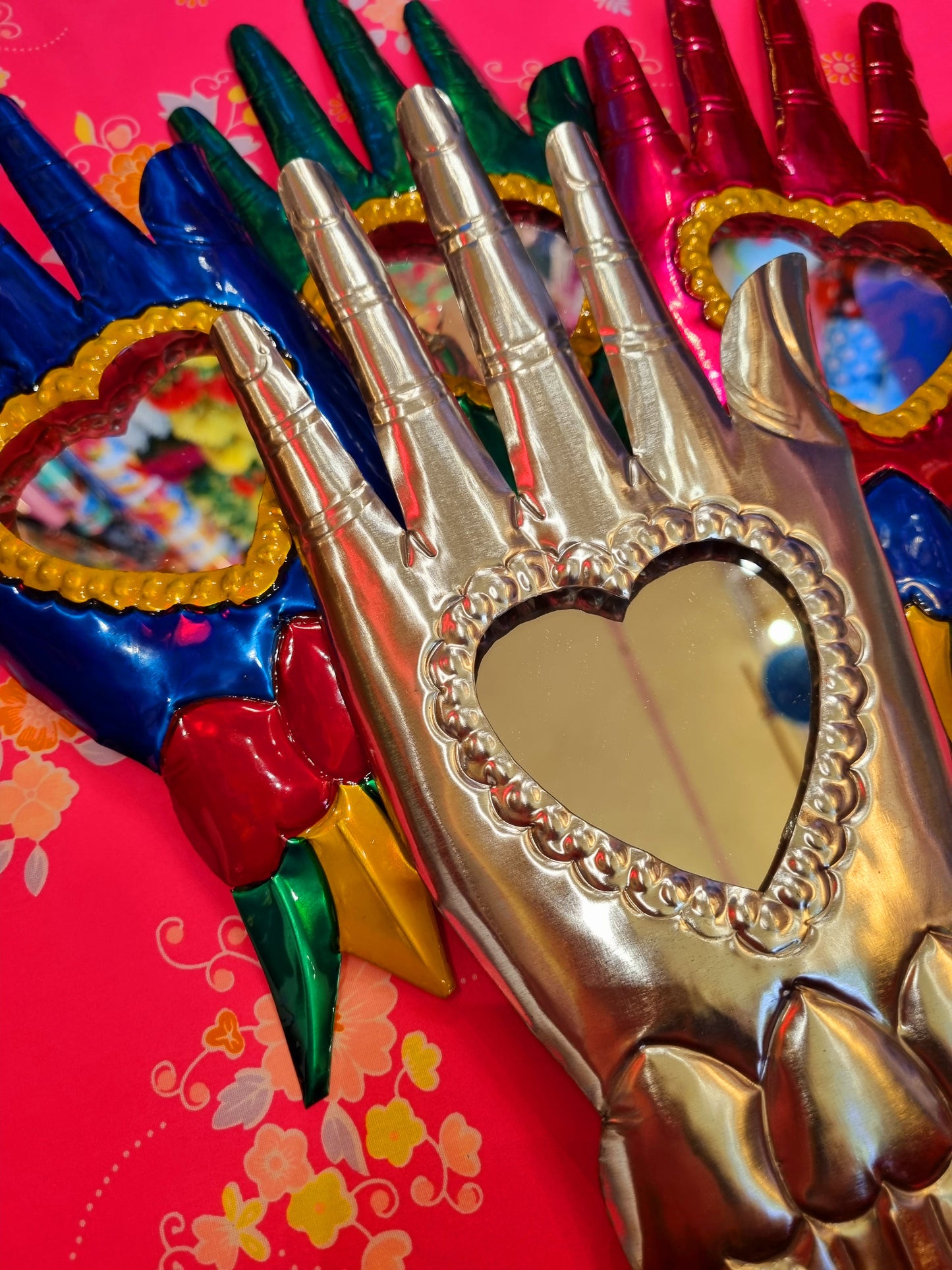 Mexican hand mirrors