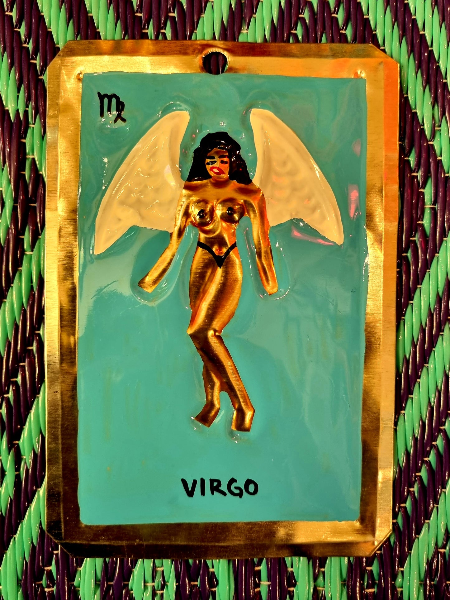Star sign tin plaques