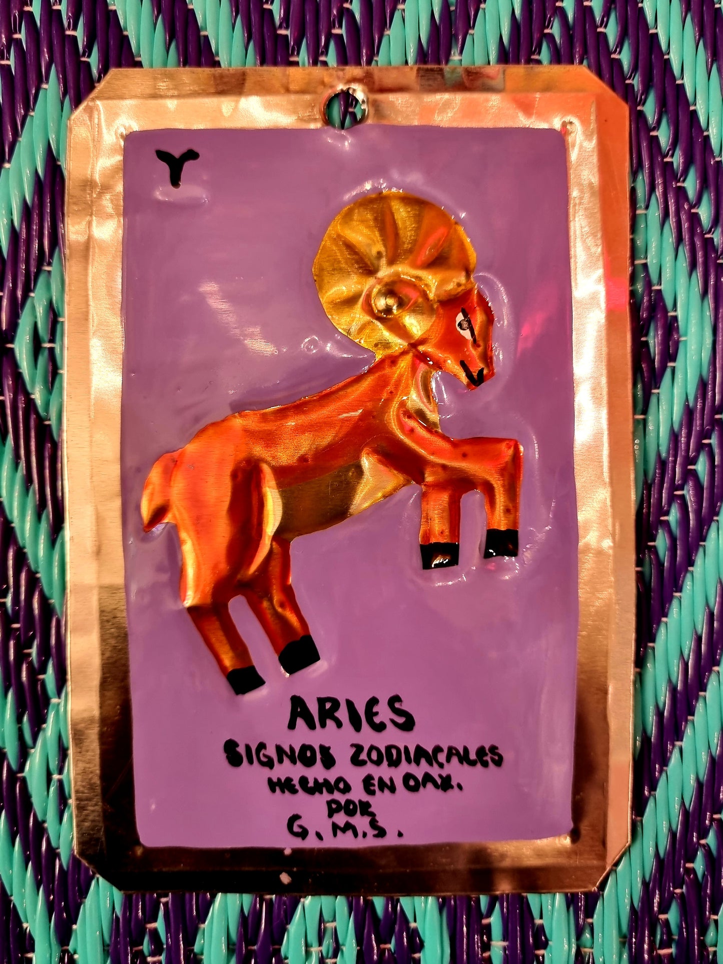 Star sign tin plaques