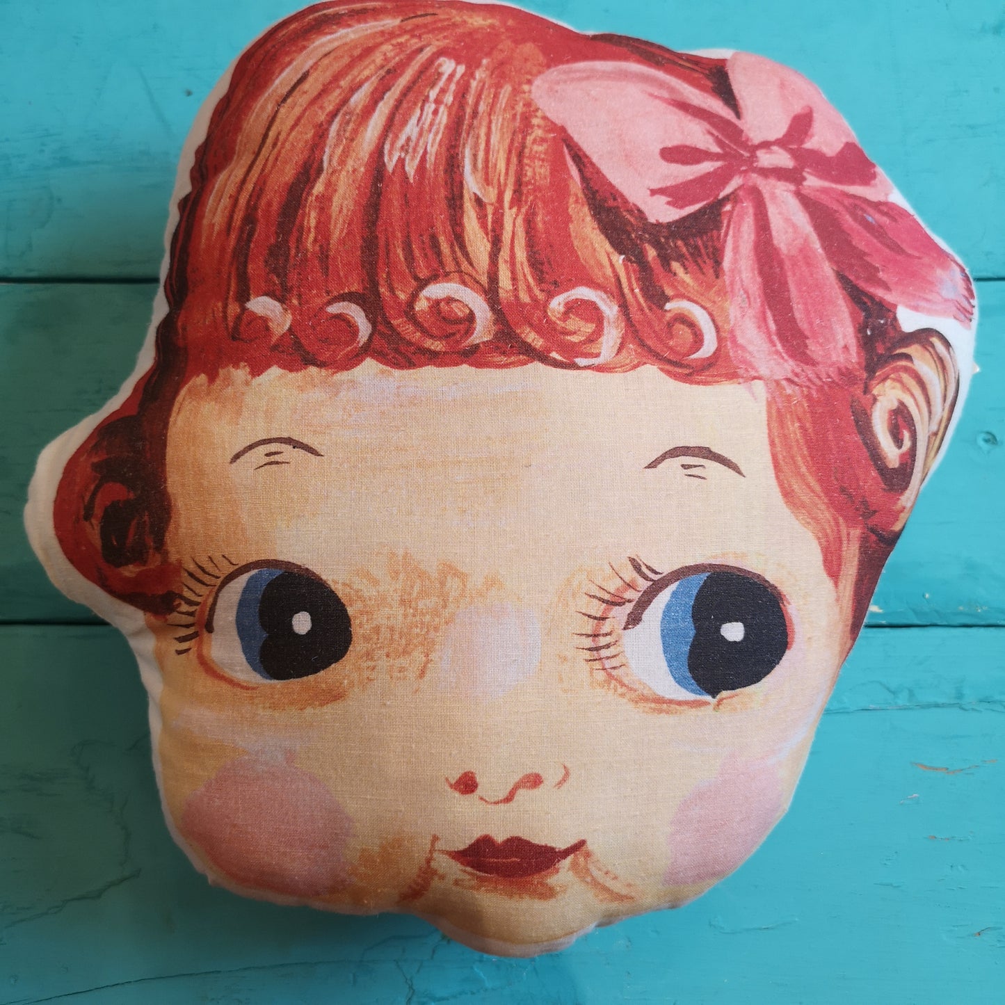 Nathalie Lété cushion doll faces