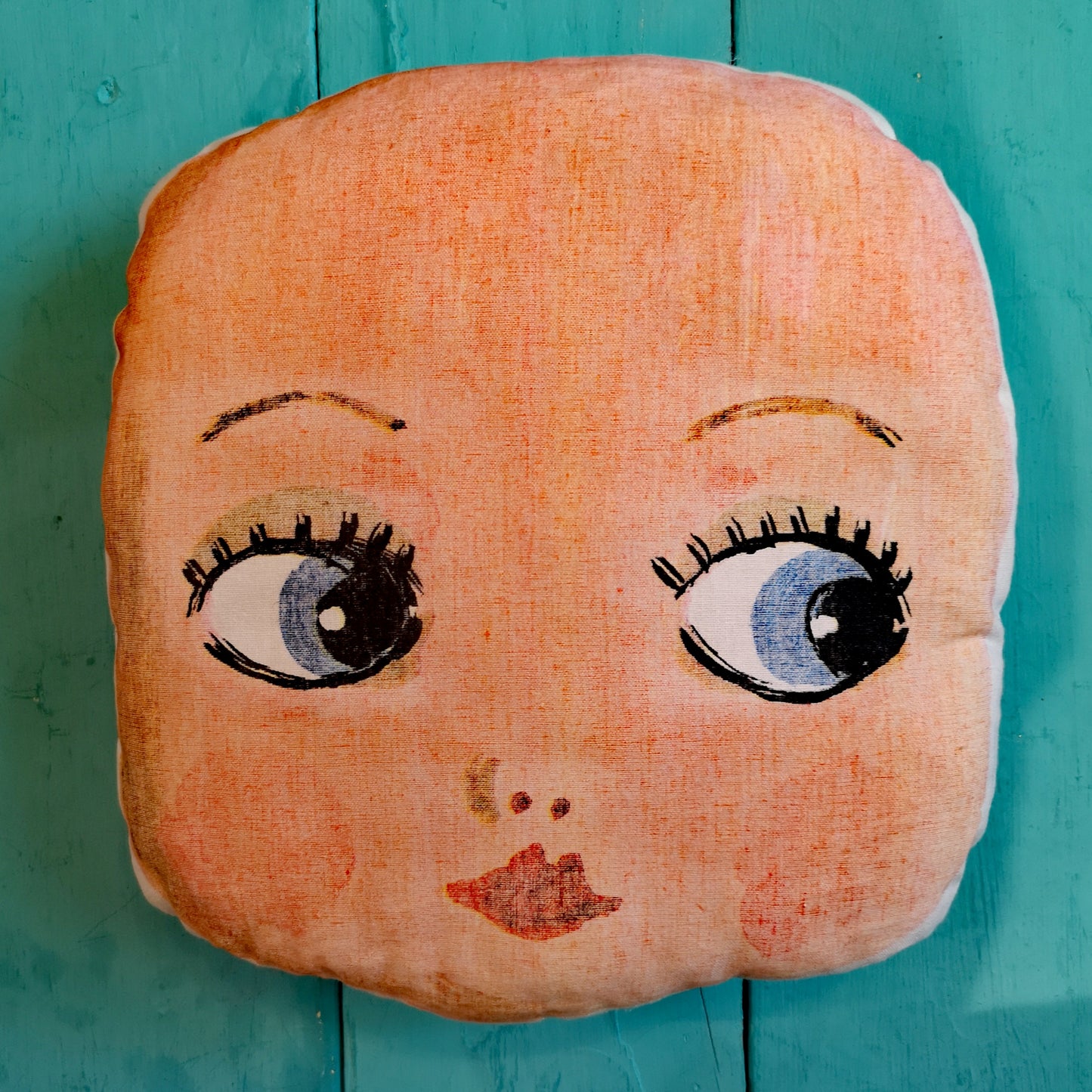 Nathalie Lété cushion doll faces