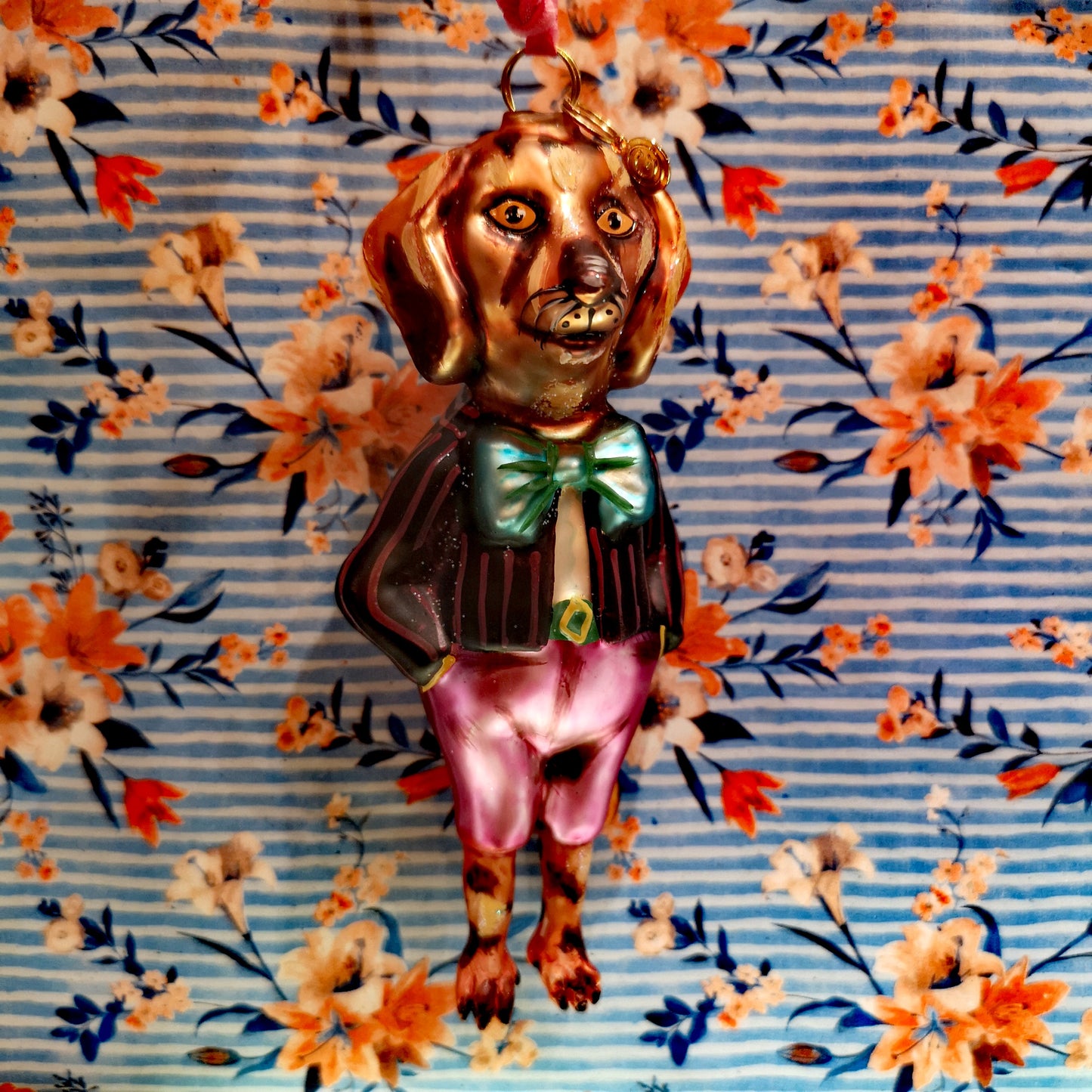 Nathalie Lete dressed dog ornaments