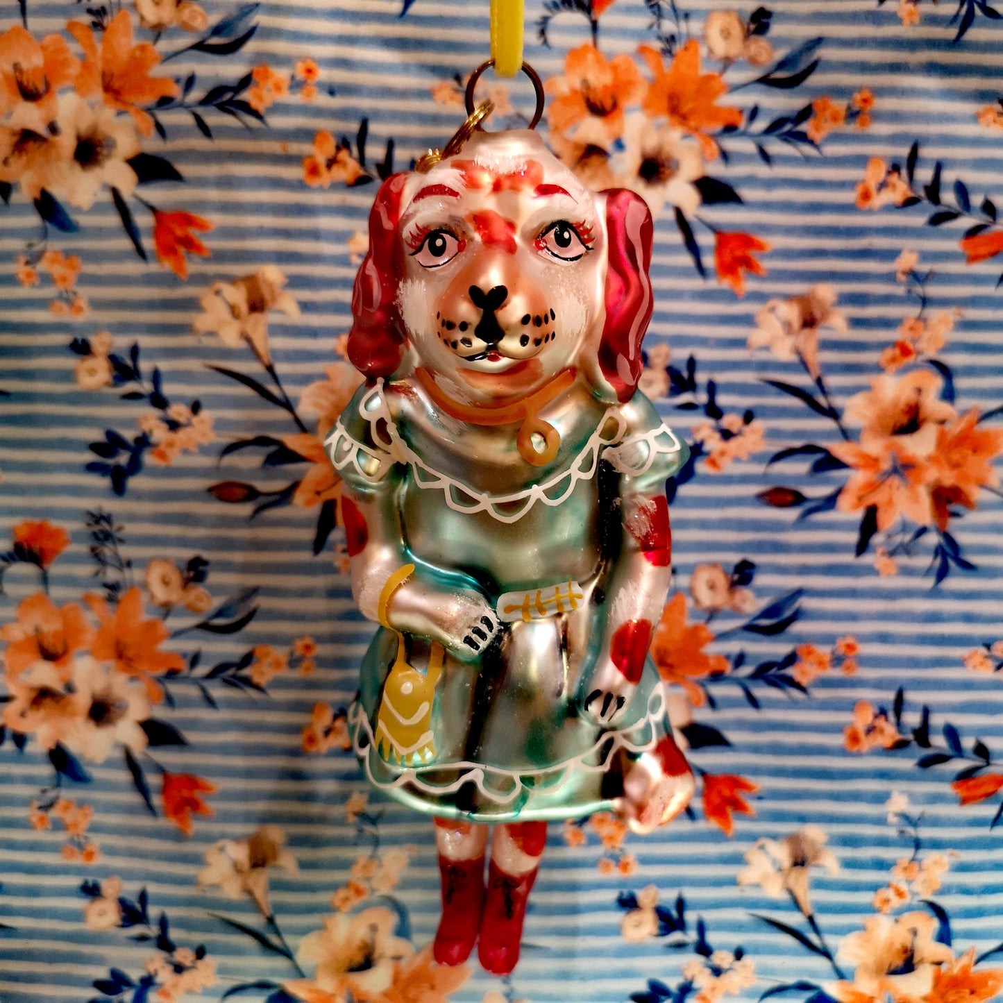 Nathalie Lete dressed dog ornaments
