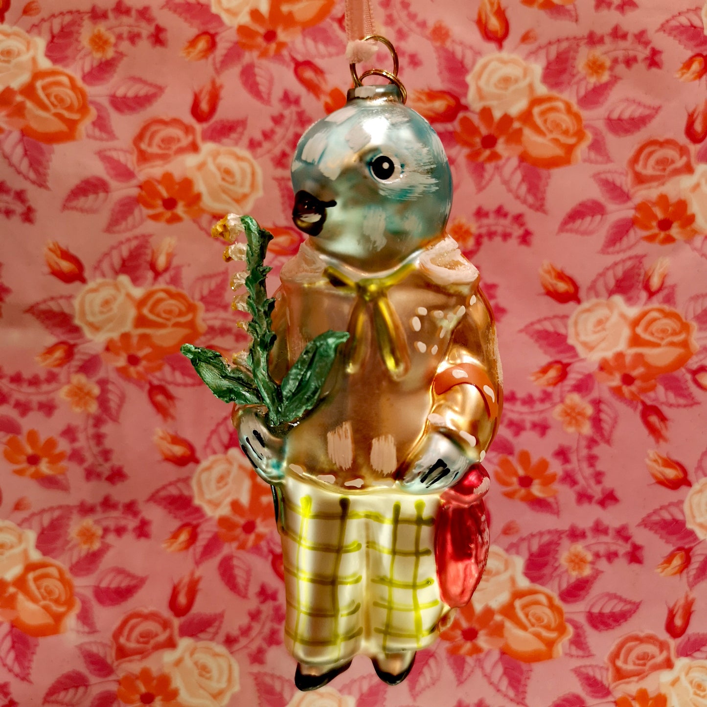 Nathalie Lete dressed woodland animal ornaments