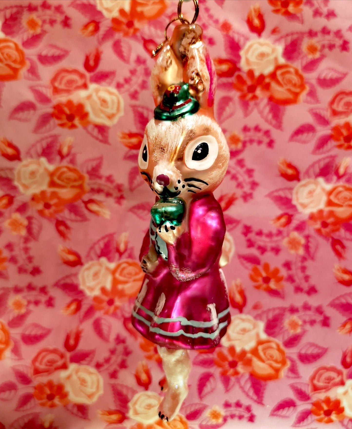 Nathalie Lete dressed woodland animal ornaments