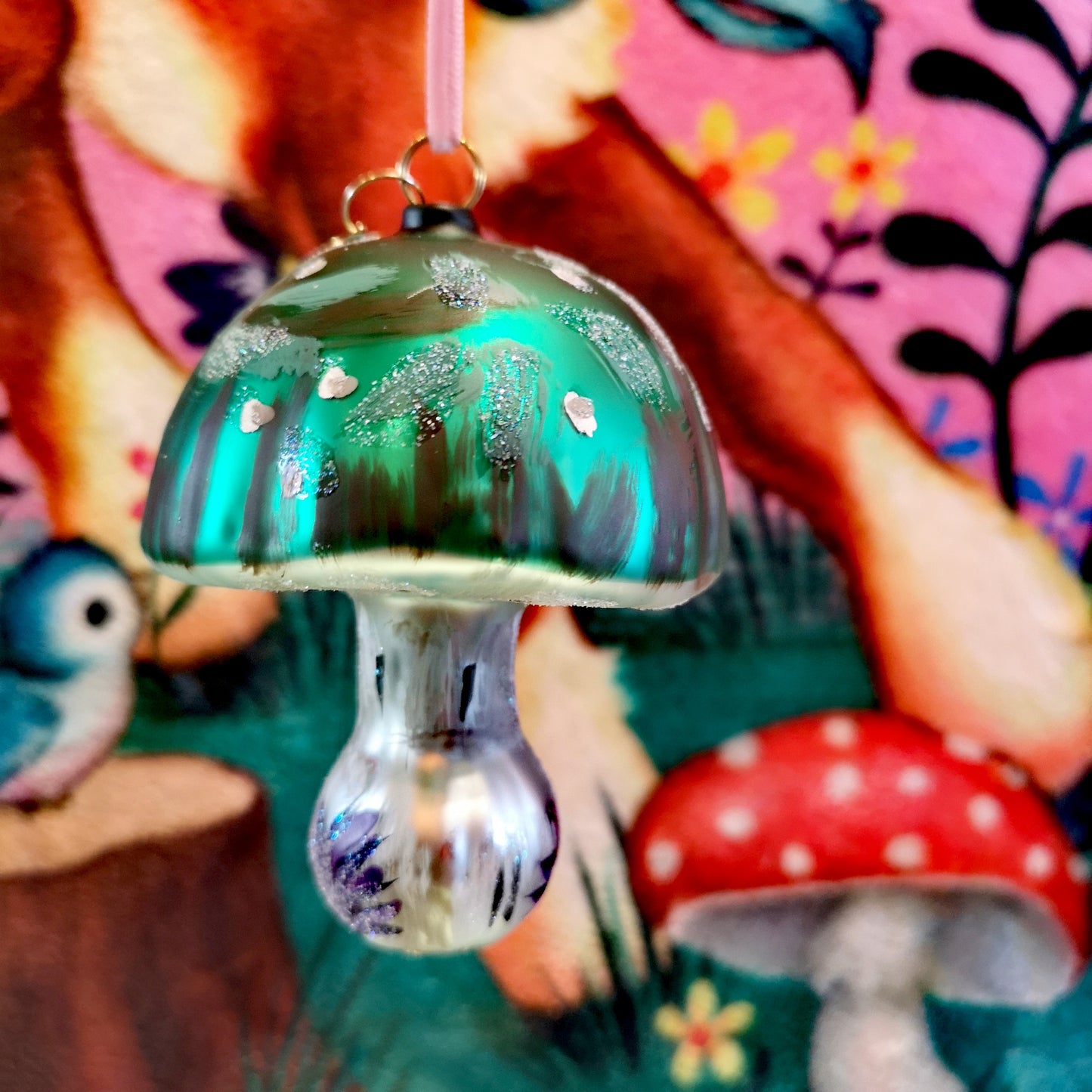 Nathalie Lete mushroom ornaments