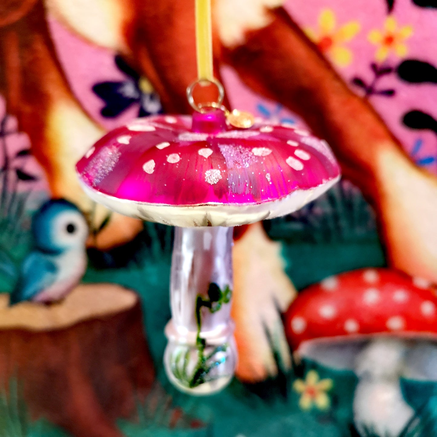 Nathalie Lete mushroom ornaments