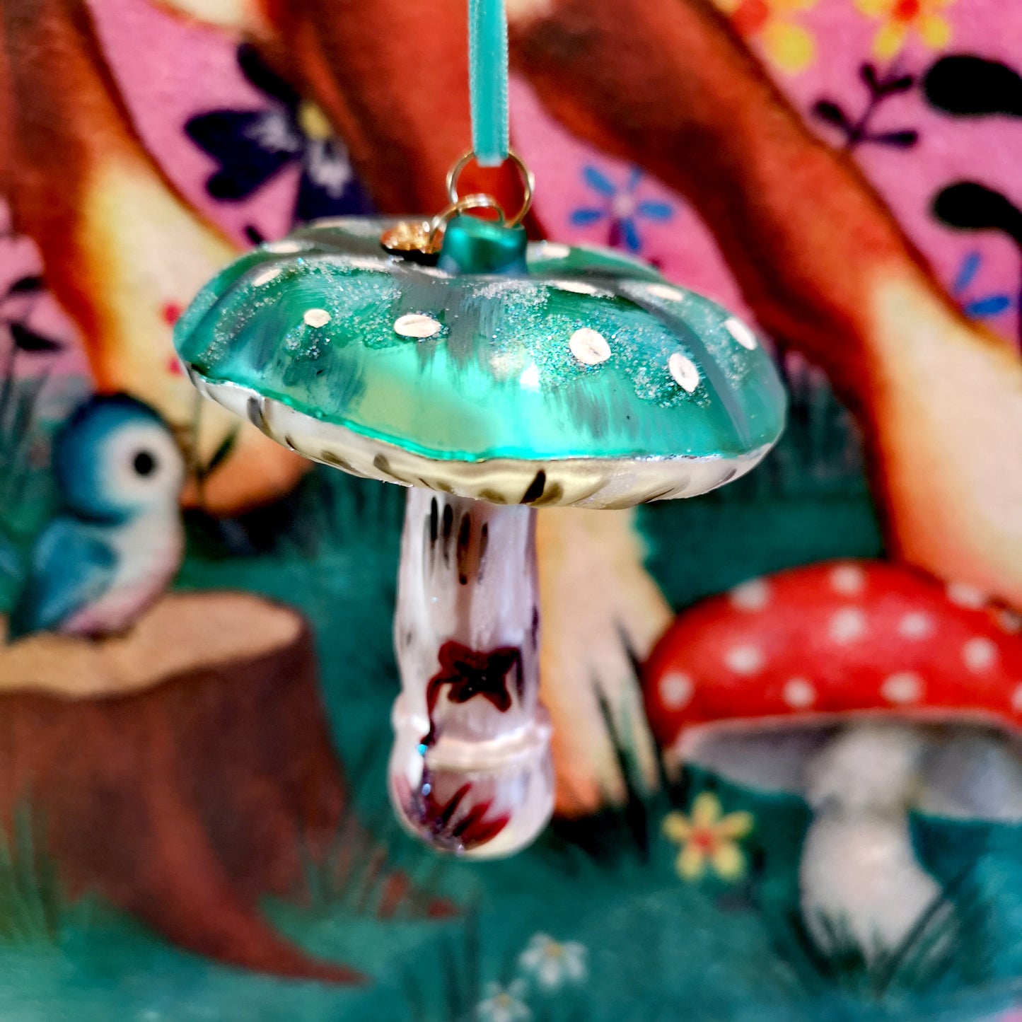 Nathalie Lete mushroom ornaments