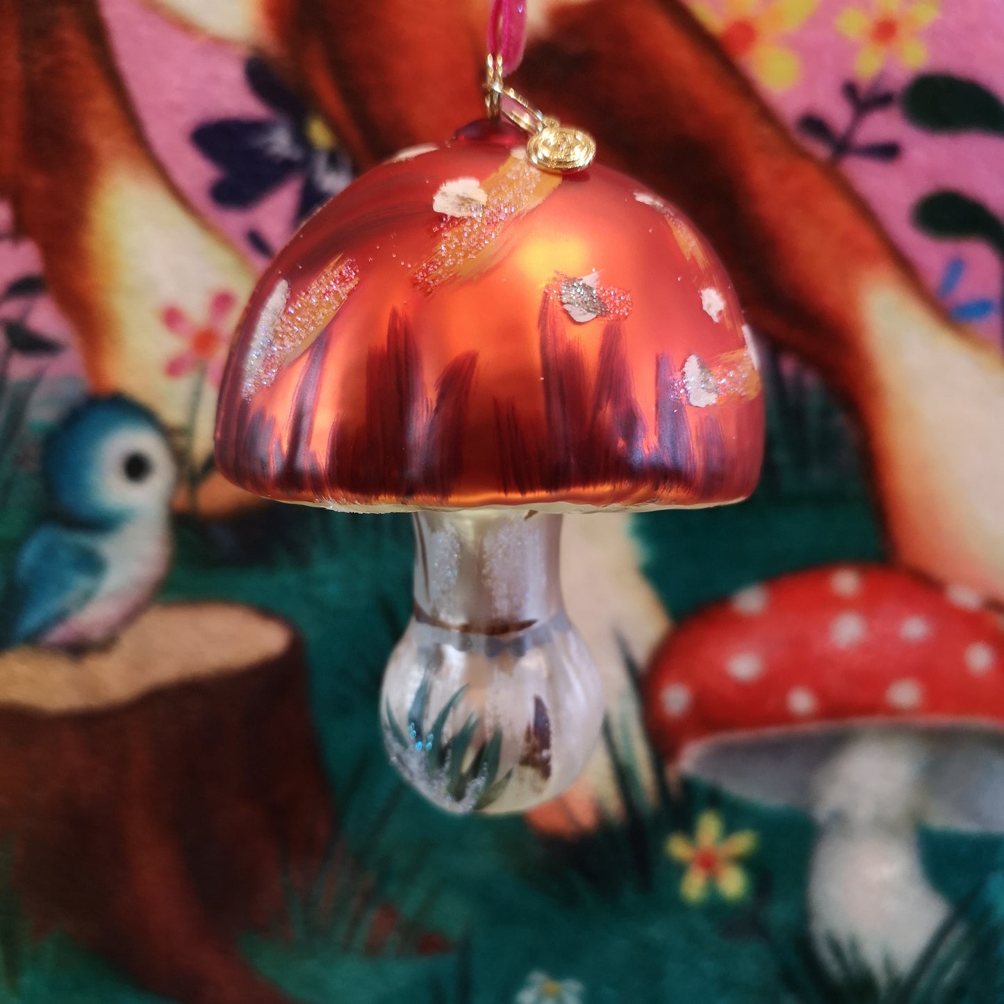 Nathalie Lete mushroom ornaments