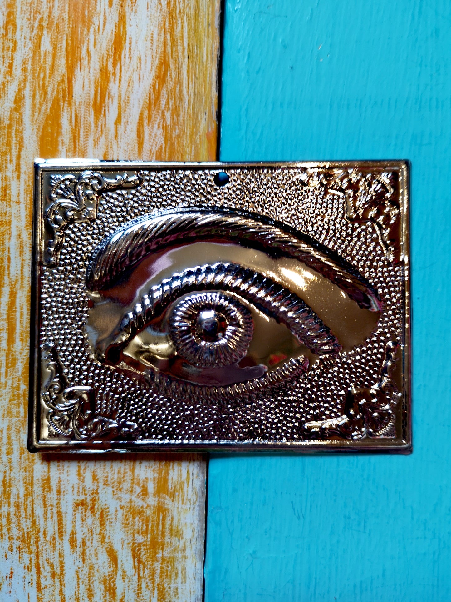Silver plated votive