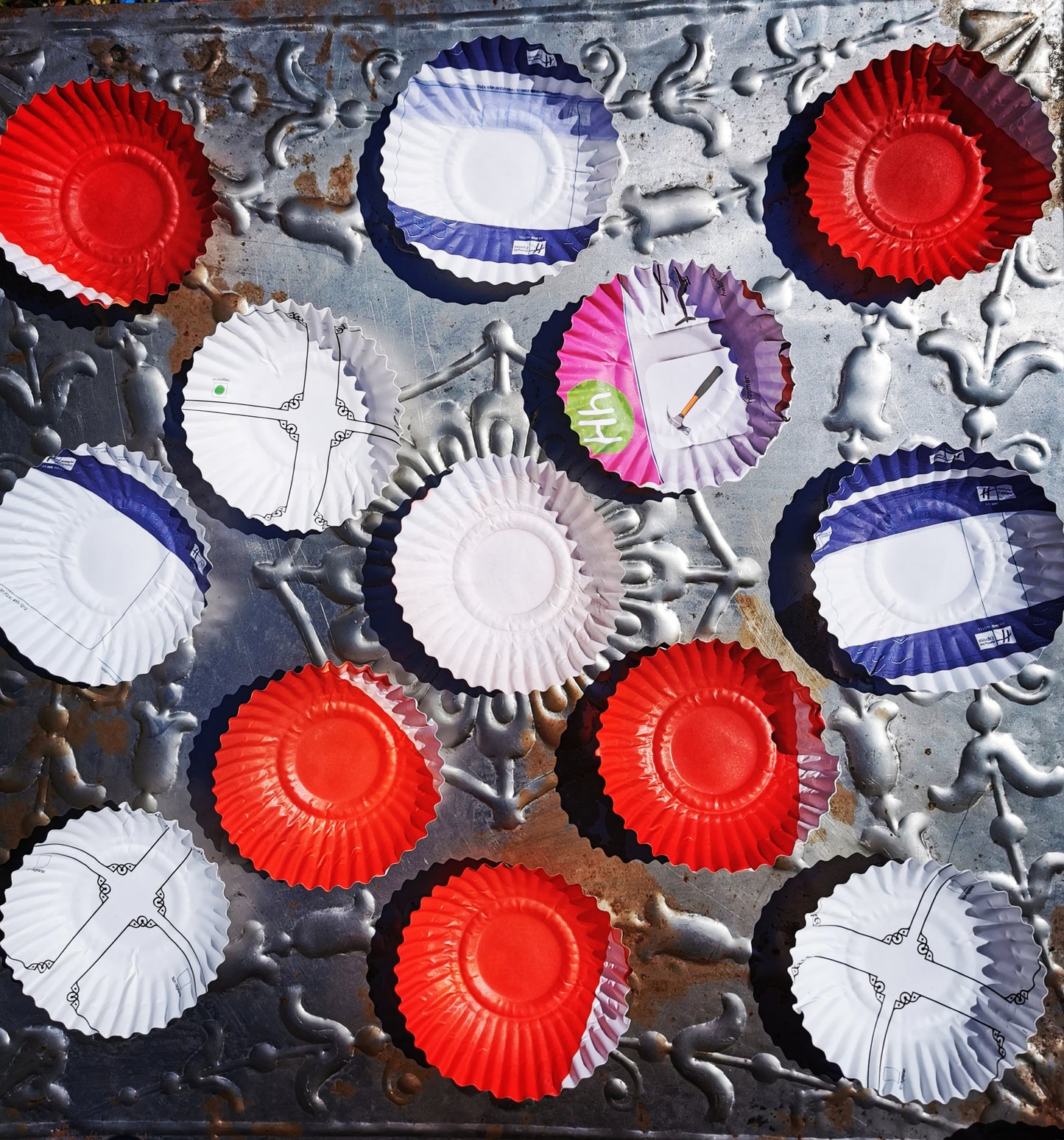 Indian no waste paper plates