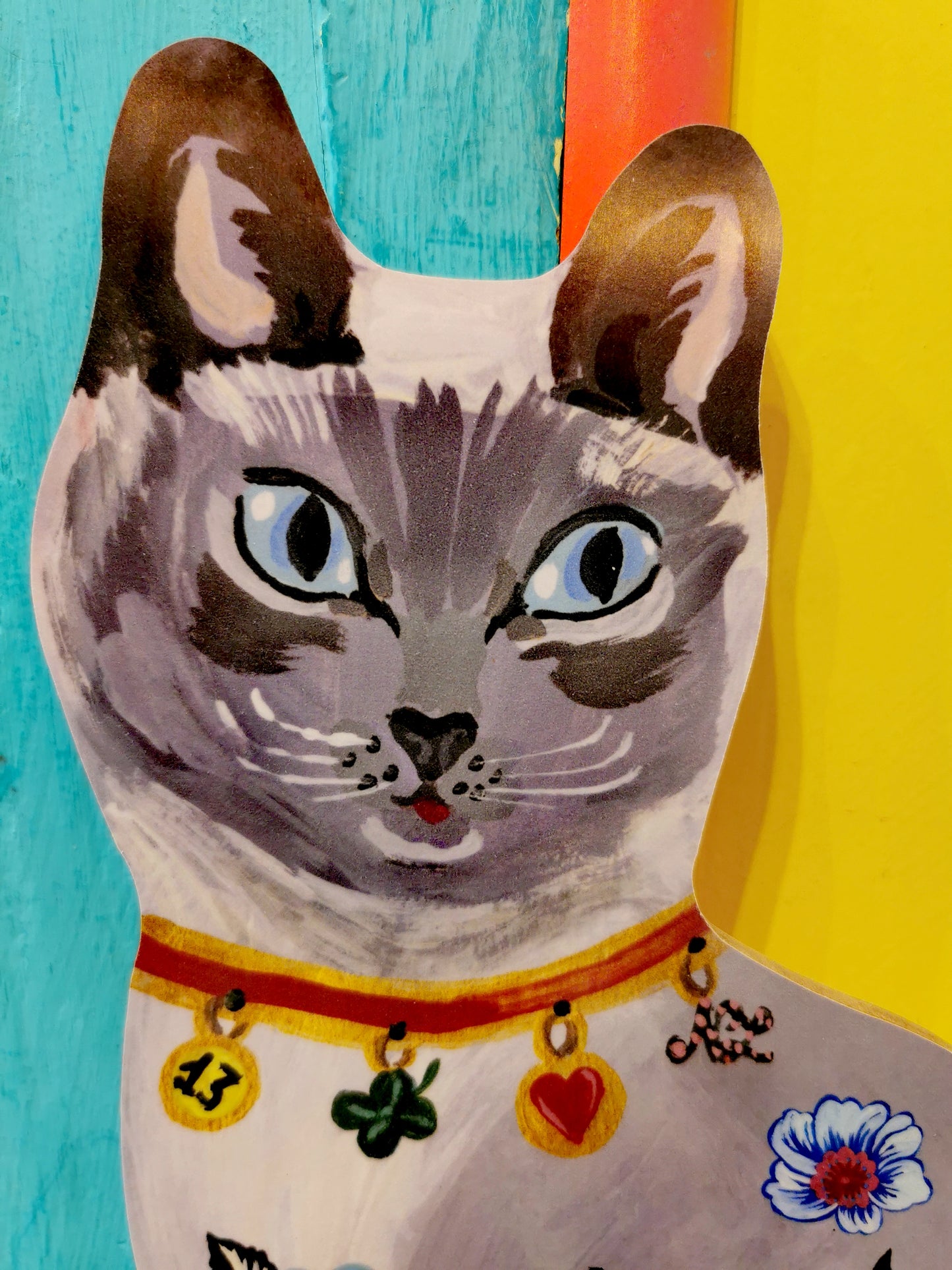 Cat chopping boards