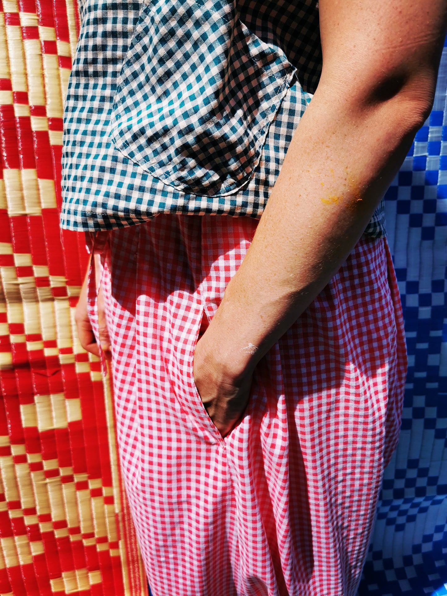Harem pant - gingham *SALE* PRICE