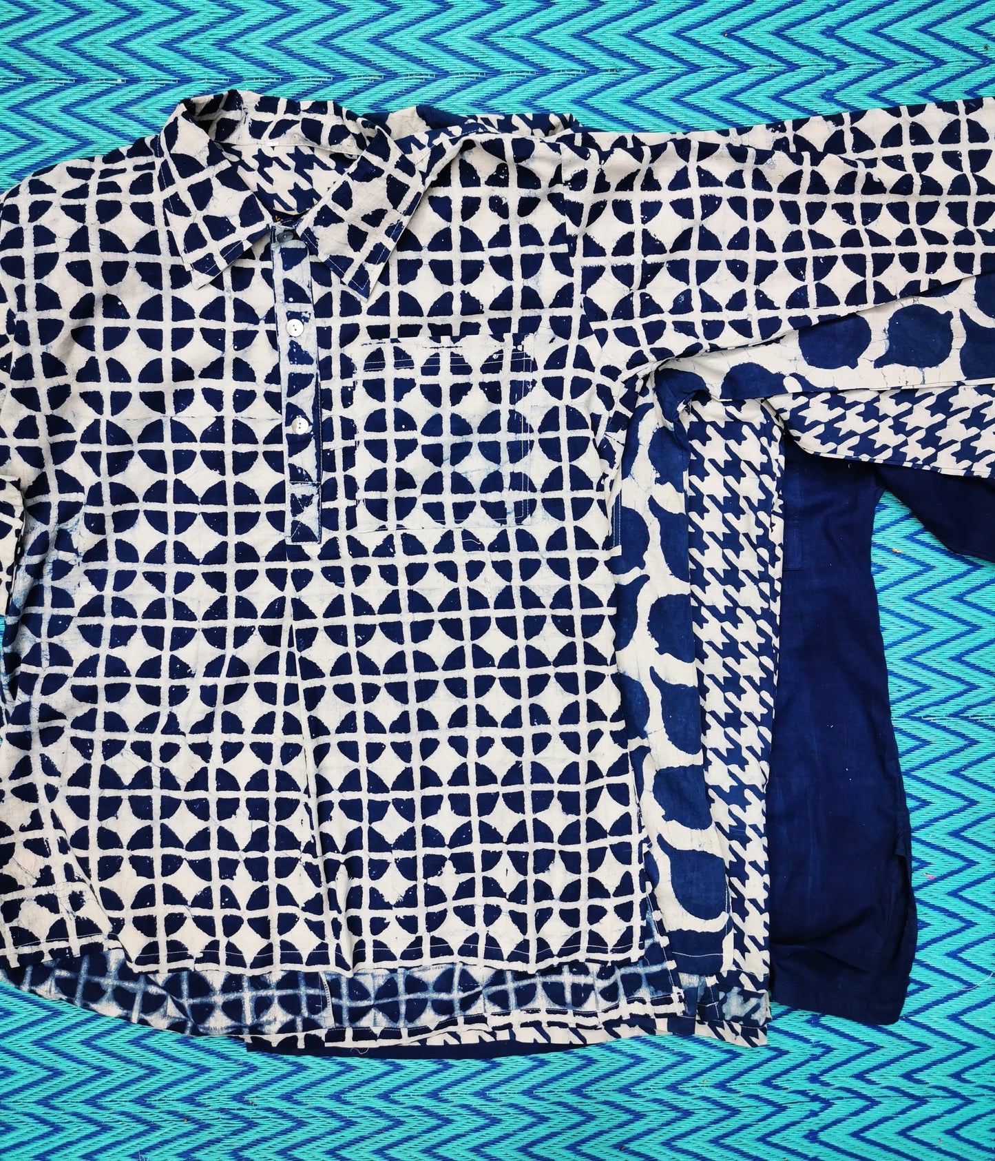 *SALE*Smock shirt - Indigo