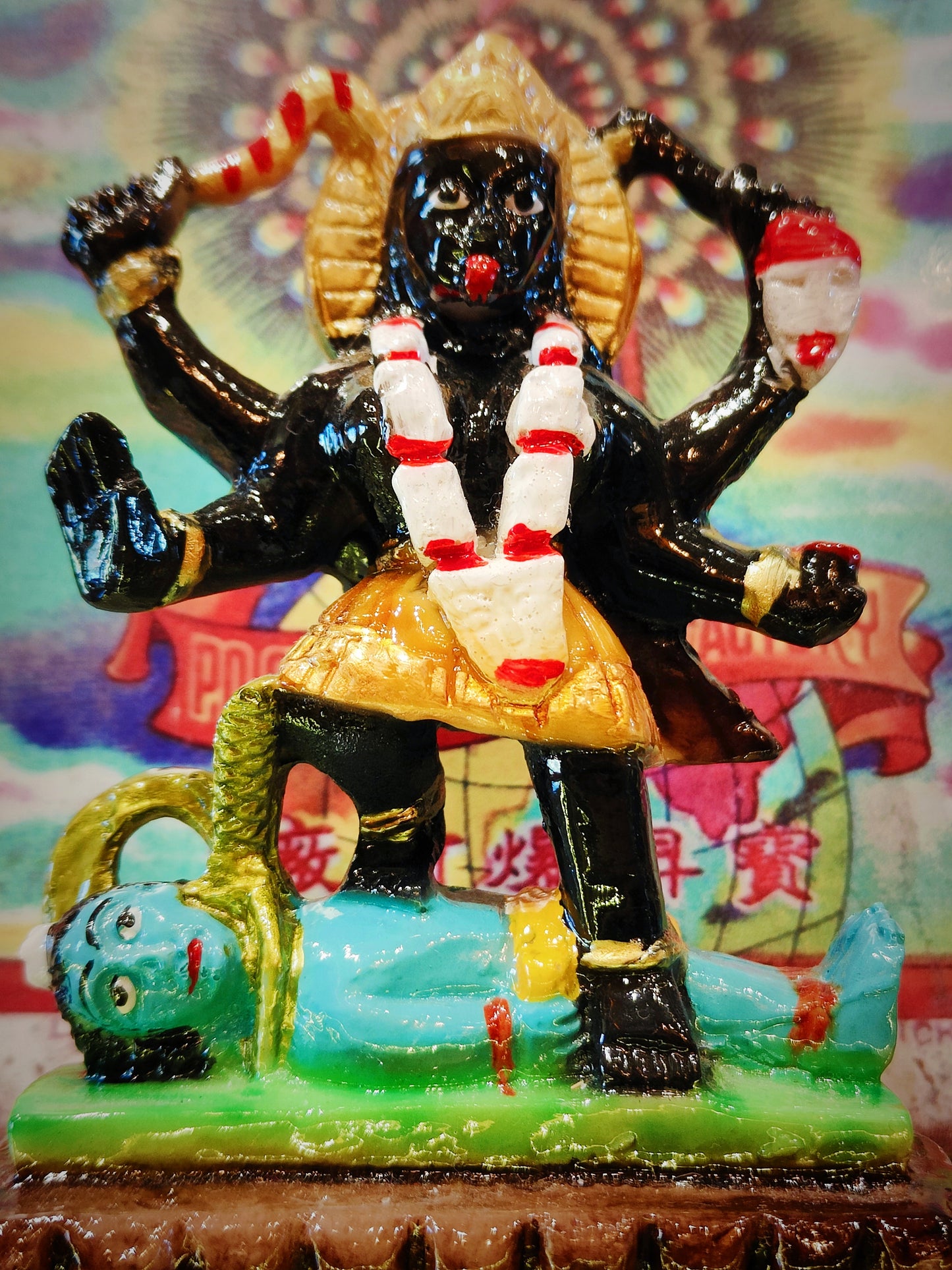 Super colour hindu statues