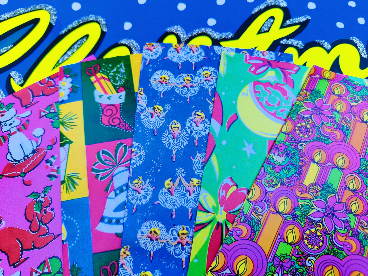 Vintage christmas set of 5