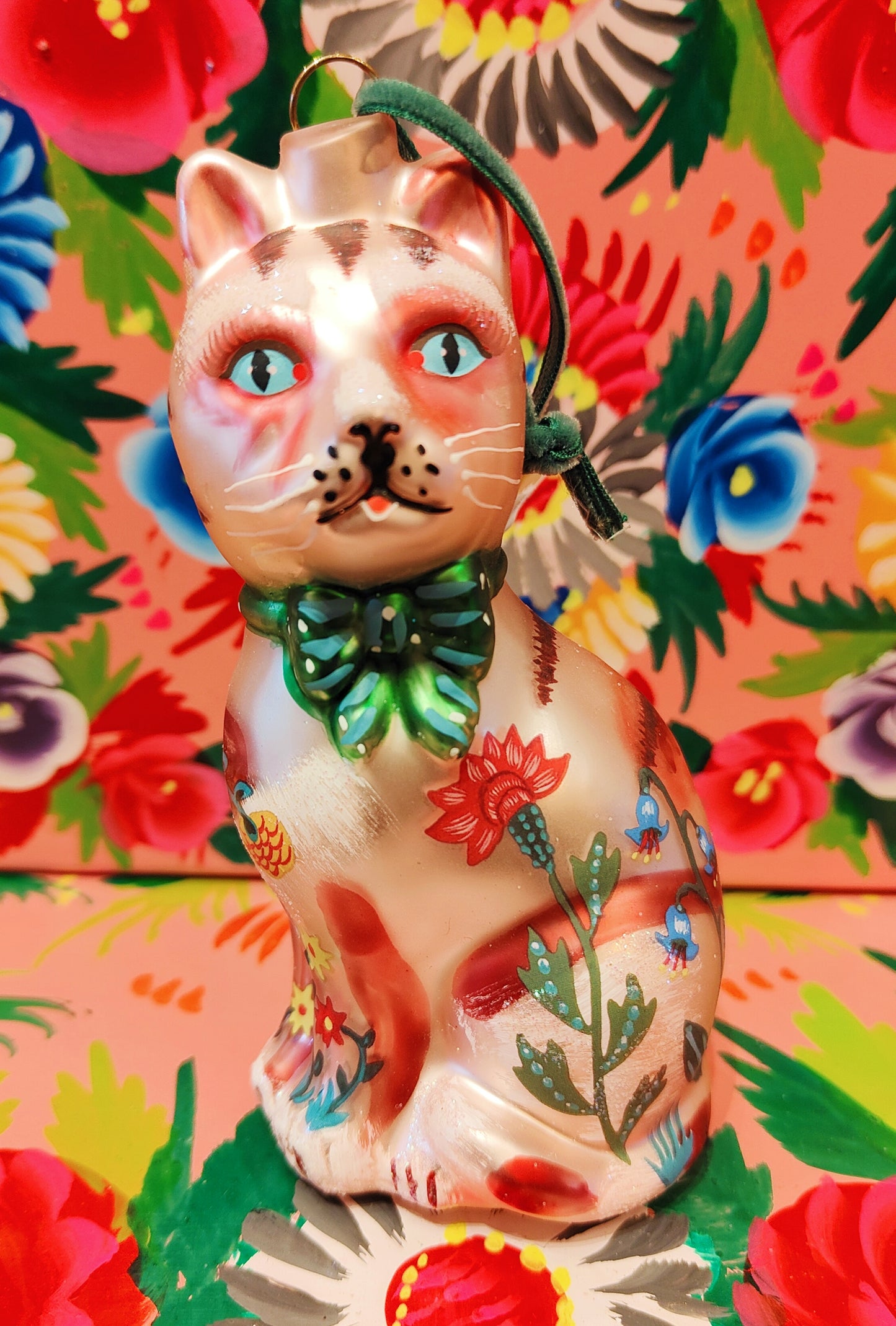 Nathalie Lete Staffordshire cat ornaments