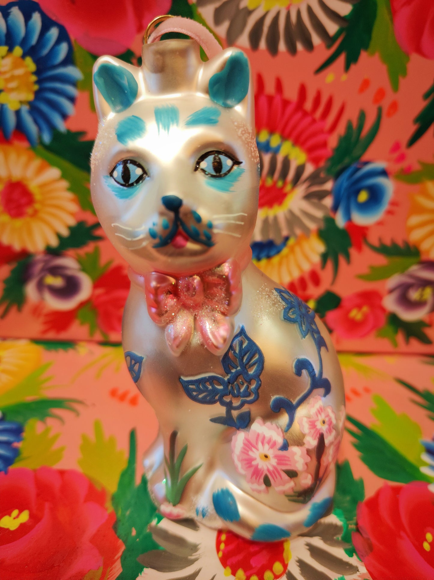 Nathalie Lete Staffordshire cat ornaments