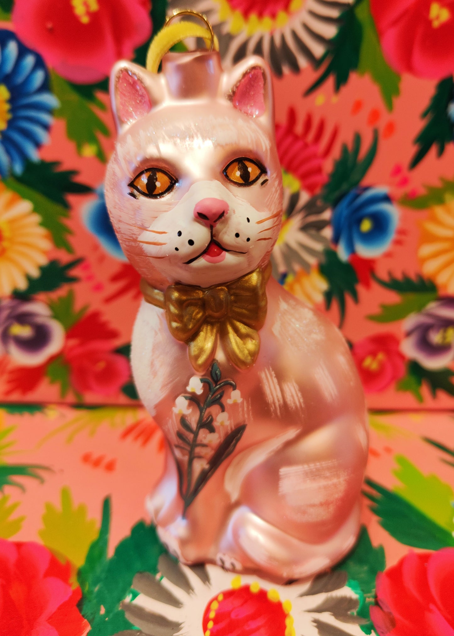 Nathalie Lete Staffordshire cat ornaments