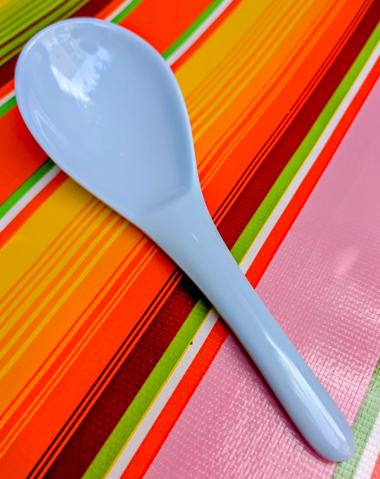 Bright melamine rice serving spoon