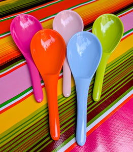 Bright melamine rice serving spoon