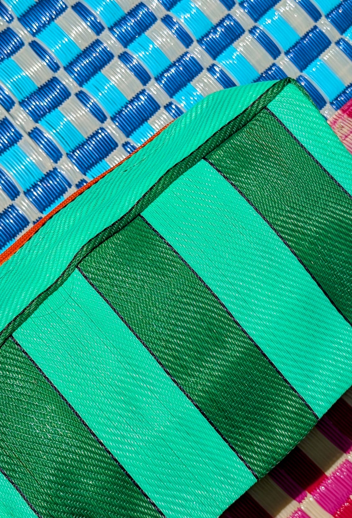Recycled wash bag