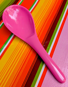 Bright melamine rice serving spoon