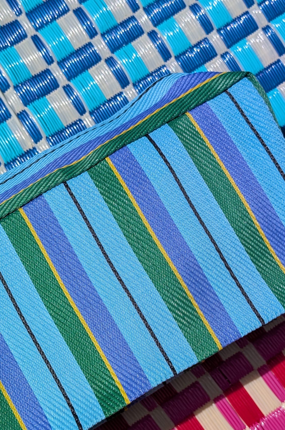 Recycled wash bag