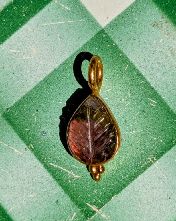 Gold plated luscious stones