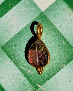 Gold plated luscious stones