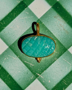Gold plated luscious stones