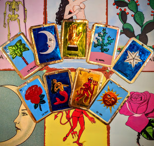 Loteria tin plaques