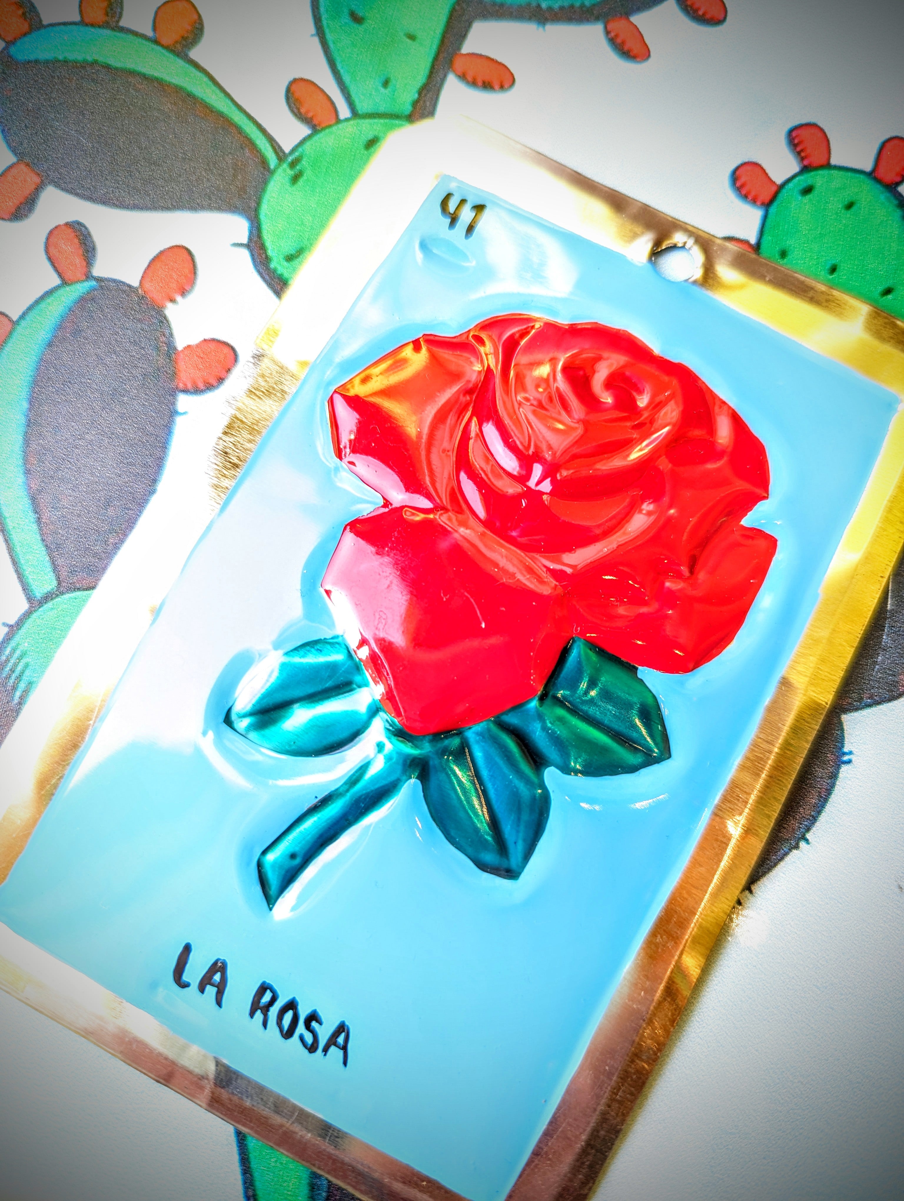 Loteria tin plaques