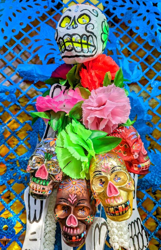 Day of the dead skull