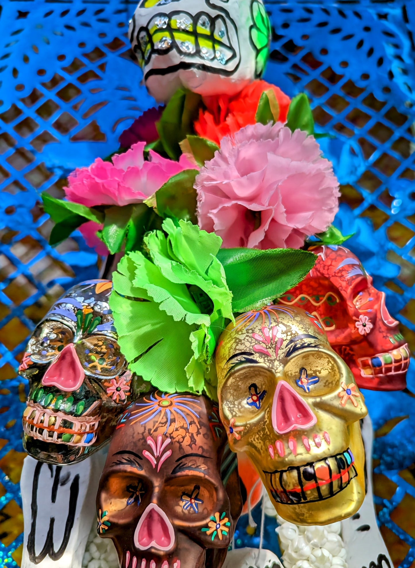 Day of the dead skull
