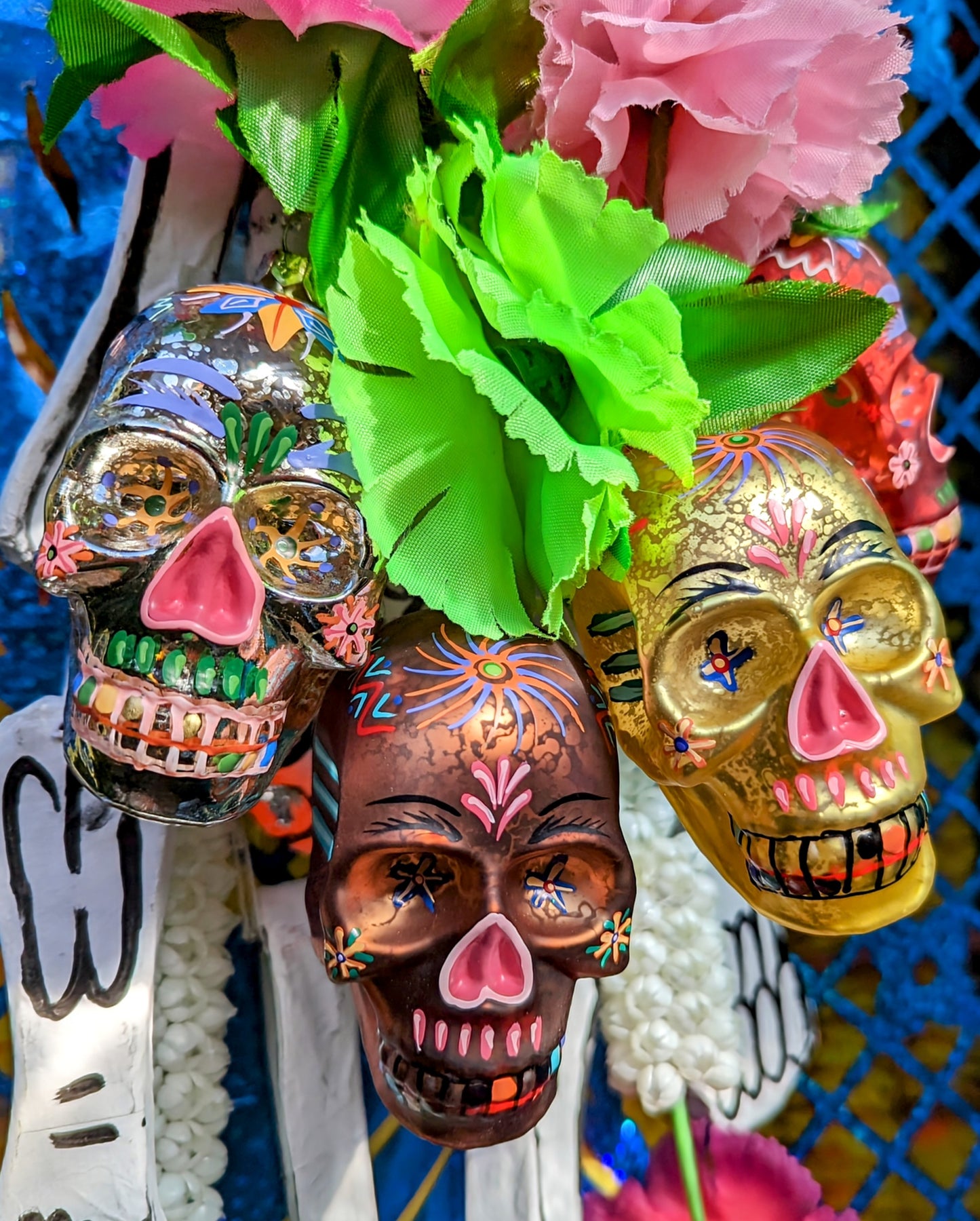 Day of the dead skull