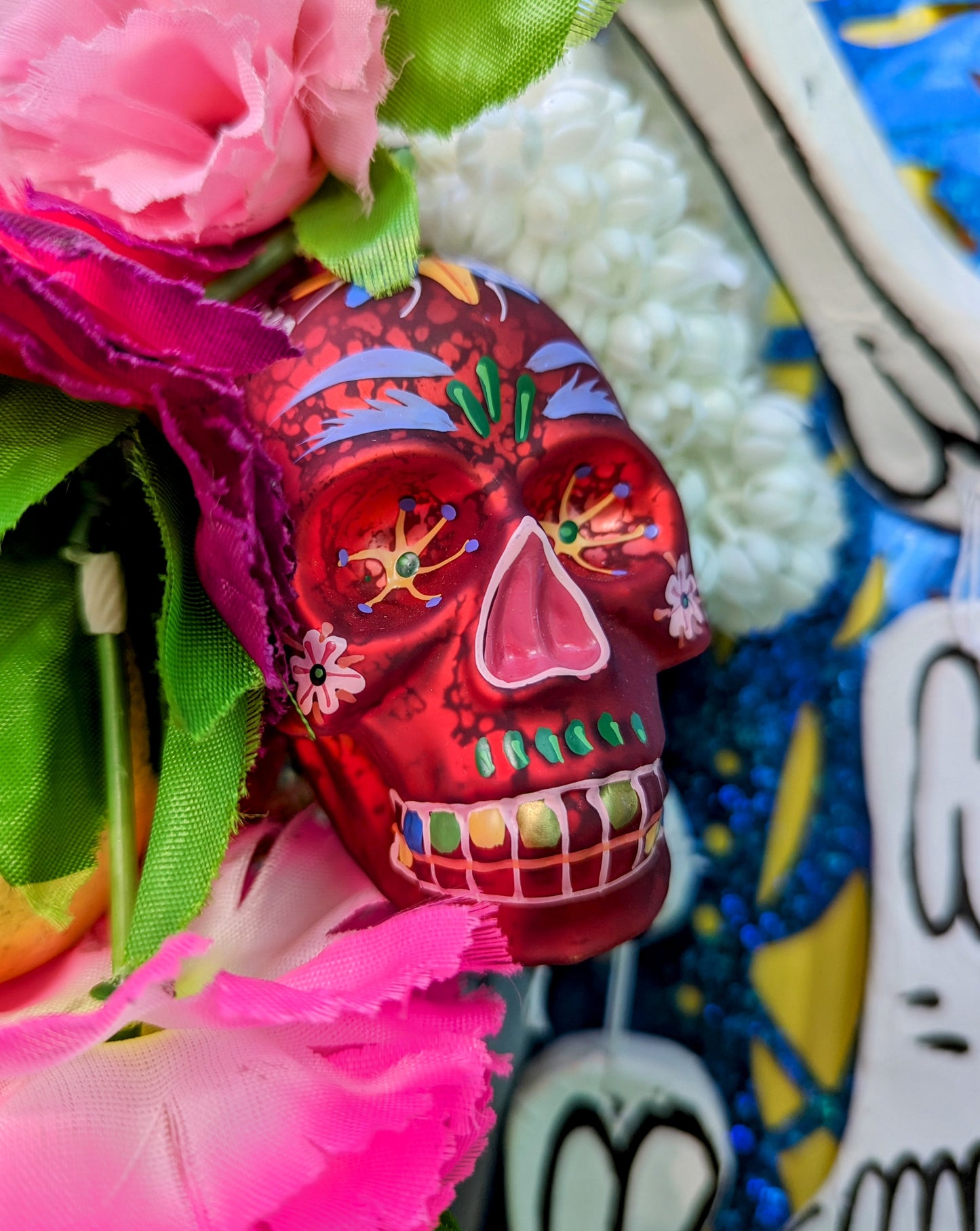Day of the dead skull