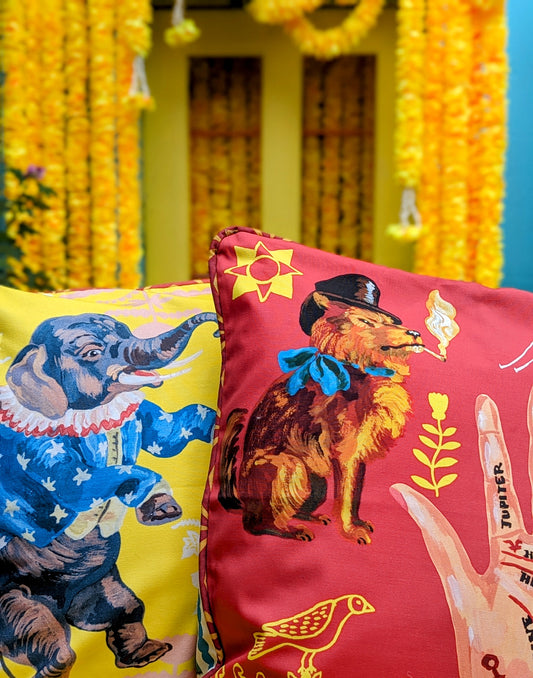 Nathalie Lété circus cushion