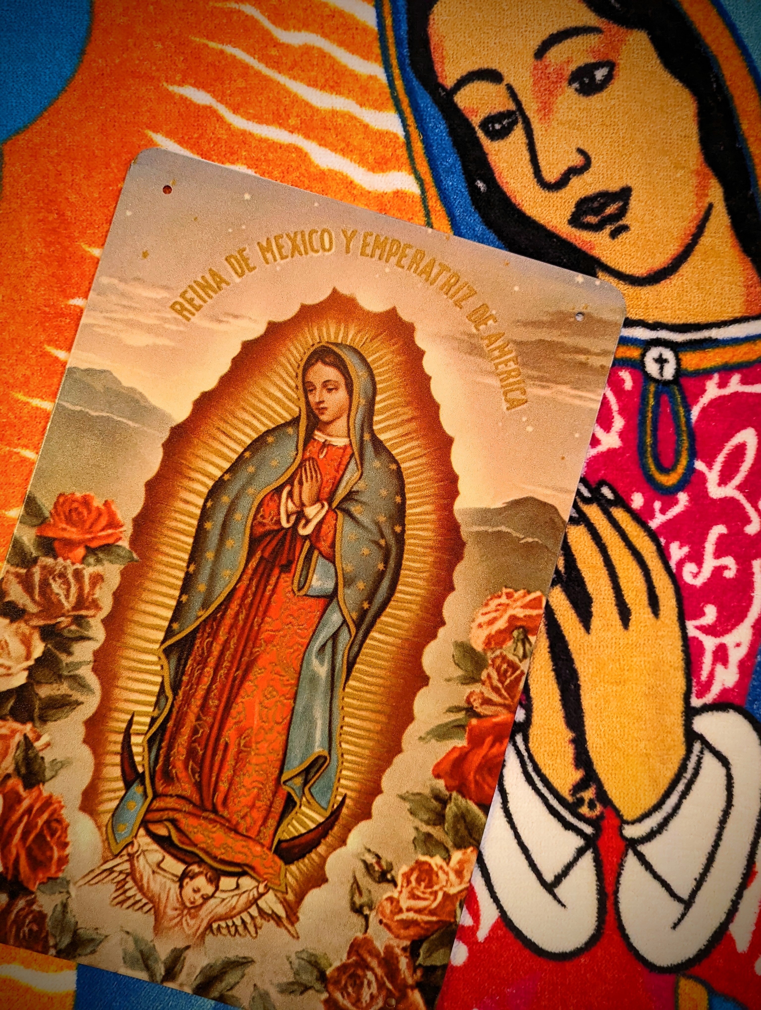 Catholic tin signs