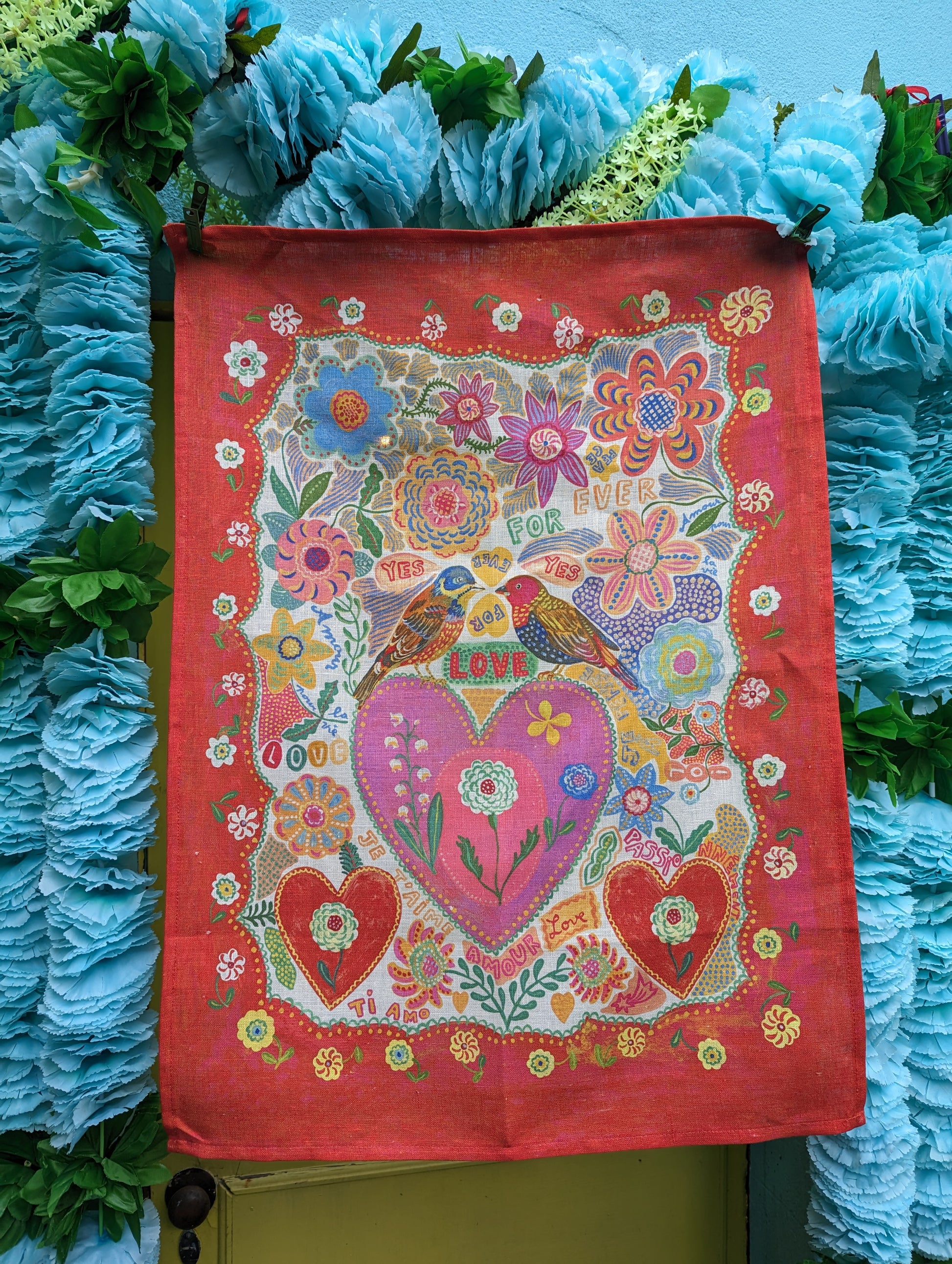 Lovely linen tea towels