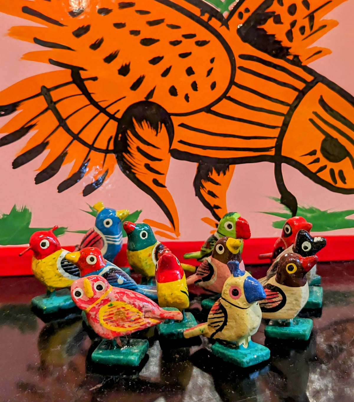 Medium animals and birds